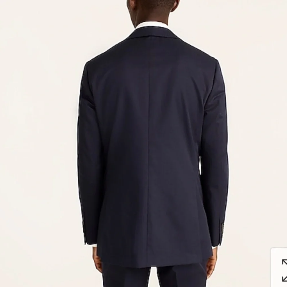 J crew ludlow slim fit suit jacket navy blue